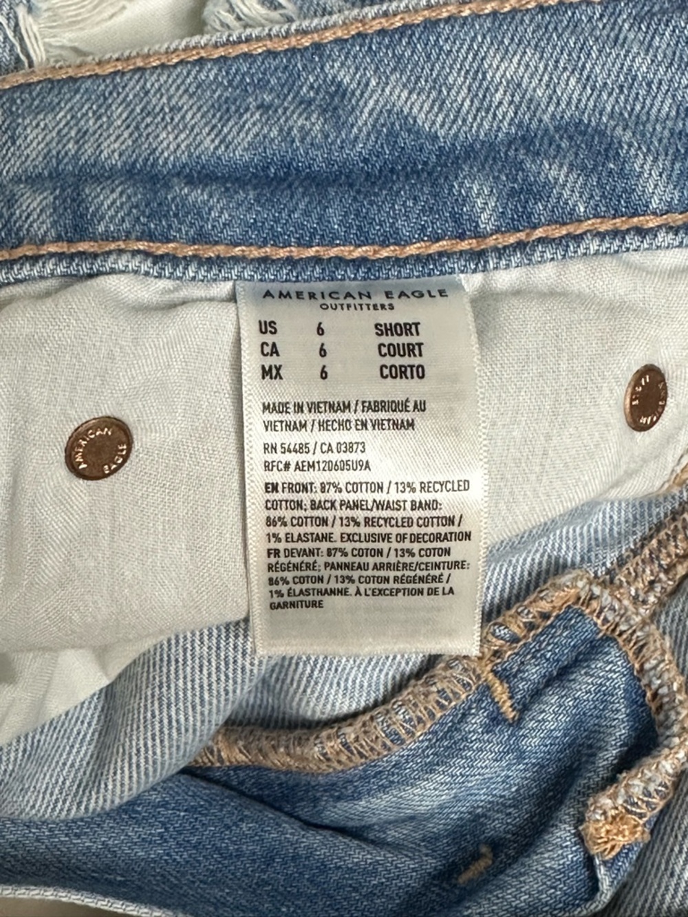 NWT! Rare! AEO Strigid Low-Rise Ex Boyfriend Jean - Picture 10 of 10
